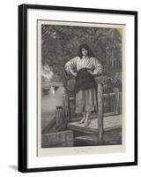 The Miller's Daughter-George Adolphus Storey-Framed Giclee Print