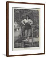 The Miller's Daughter-George Adolphus Storey-Framed Giclee Print