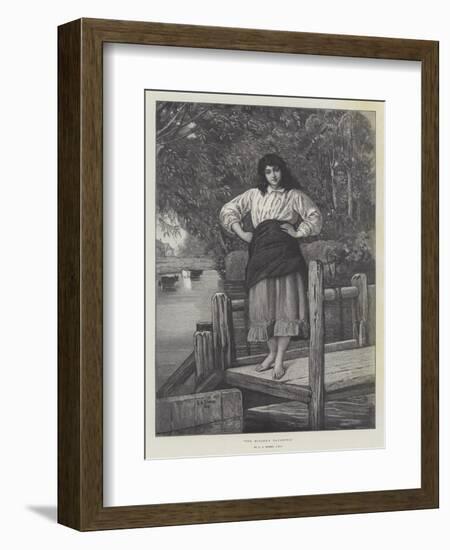 The Miller's Daughter-George Adolphus Storey-Framed Giclee Print