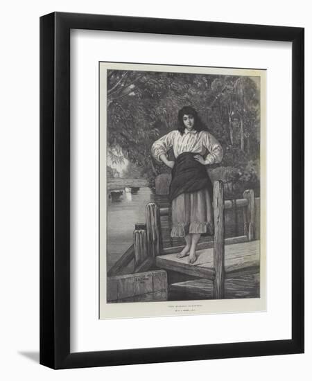 The Miller's Daughter-George Adolphus Storey-Framed Giclee Print