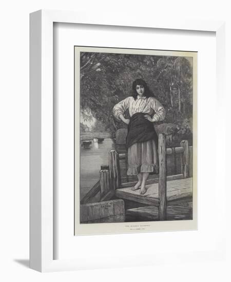 The Miller's Daughter-George Adolphus Storey-Framed Giclee Print