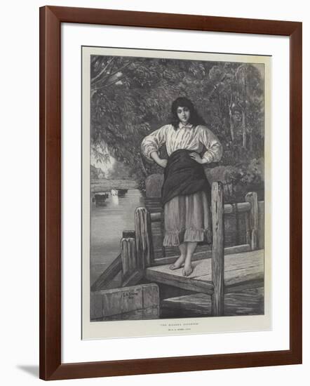 The Miller's Daughter-George Adolphus Storey-Framed Giclee Print