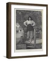 The Miller's Daughter-George Adolphus Storey-Framed Giclee Print