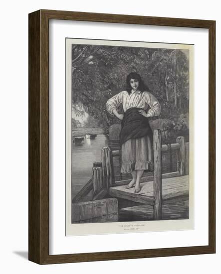 The Miller's Daughter-George Adolphus Storey-Framed Giclee Print