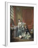 The Milliner, 1746-Francois Boucher-Framed Giclee Print