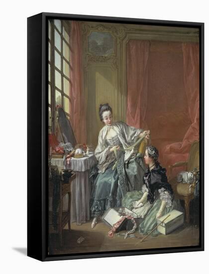 The Milliner, 1746-Francois Boucher-Framed Stretched Canvas