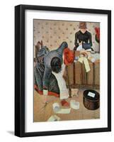 The Milliner, 1885-Paul Signac-Framed Giclee Print