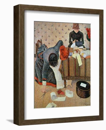 The Milliner, 1885-Paul Signac-Framed Giclee Print