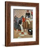 The Milliner, 1885-Paul Signac-Framed Giclee Print