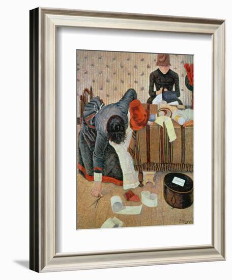 The Milliner, 1885-Paul Signac-Framed Giclee Print