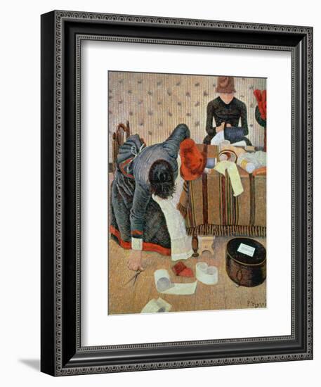 The Milliner, 1885-Paul Signac-Framed Giclee Print