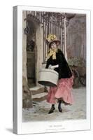 The Milliner, 1890-Frederik Hendrik Kaemmerer-Stretched Canvas