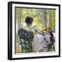 The Milliner, c.1909-Richard Edward Miller-Framed Premium Giclee Print