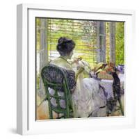 The Milliner, c.1909-Richard Edward Miller-Framed Giclee Print