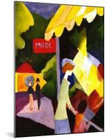 The Milliner's Shop Window-Auguste Macke-Mounted Art Print