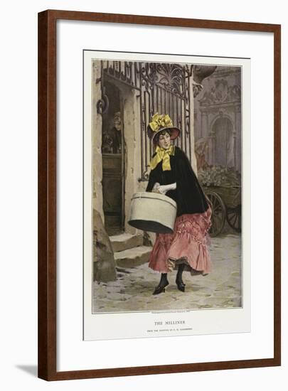 The Milliner-Frederik Hendrik Kaemmerer-Framed Giclee Print