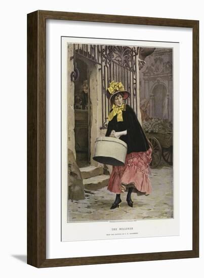 The Milliner-Frederik Hendrik Kaemmerer-Framed Giclee Print