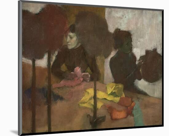 The Milliners-Edgar Degas-Mounted Art Print