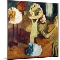 The Millinery Shop, 1879/86-Edgar Degas-Mounted Art Print