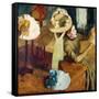 The Millinery Shop, 1879/86-Edgar Degas-Framed Stretched Canvas