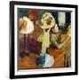 The Millinery Shop, 1879/86-Edgar Degas-Framed Premium Giclee Print