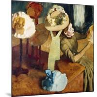 The Millinery Shop, 1879/86-Edgar Degas-Mounted Premium Giclee Print