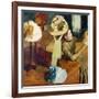 The Millinery Shop, 1879/86-Edgar Degas-Framed Art Print