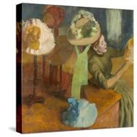 The Millinery Shop, 1879-86-Edgar Degas-Stretched Canvas