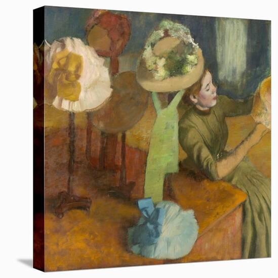 The Millinery Shop, 1879-86-Edgar Degas-Stretched Canvas