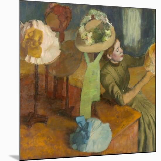 The Millinery Shop, 1879-86-Edgar Degas-Mounted Giclee Print