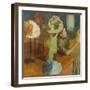 The Millinery Shop, 1879-86-Edgar Degas-Framed Giclee Print