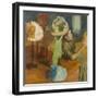 The Millinery Shop, 1879-86-Edgar Degas-Framed Giclee Print