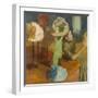 The Millinery Shop, 1879-86-Edgar Degas-Framed Giclee Print