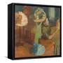 The Millinery Shop by Edgar Degas-Edgar Degas-Framed Stretched Canvas