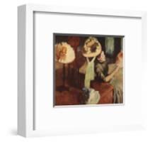 The Millinery Shop-Edgar Degas-Framed Premium Edition