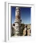 The Minaret of a 15th Century Mosque Rises Above a San'a, Yemen Neighborhood-null-Framed Photographic Print