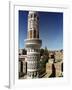 The Minaret of a 15th Century Mosque Rises Above a San'a, Yemen Neighborhood-null-Framed Photographic Print