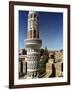 The Minaret of a 15th Century Mosque Rises Above a San'a, Yemen Neighborhood-null-Framed Photographic Print