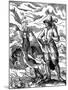 The Miner, 16th Century-Jost Amman-Mounted Giclee Print