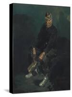 The Miner, 1925-George Luks-Stretched Canvas