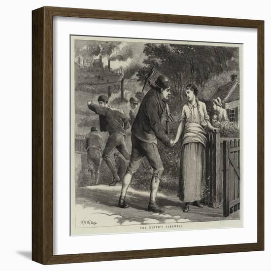 The Miner's Farewell-Matthew White Ridley-Framed Giclee Print