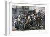 The Miner's Strike in Carmaux, 1892-Alfred Roll-Framed Giclee Print