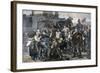 The Miner's Strike in Carmaux, 1892-Alfred Roll-Framed Giclee Print