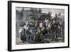 The Miner's Strike in Carmaux, 1892-Alfred Roll-Framed Giclee Print