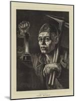 The Miner-Matthew White Ridley-Mounted Giclee Print
