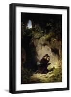 The Mineralogist, about 1860-Carl Spitzweg-Framed Giclee Print