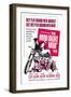 THE MINI-SKIRT MOB, Diane McBain (on motorcycle), 1968-null-Framed Art Print
