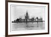 The Miniature Palace on Fiscal Island, Guanabara Bay, Brazil, 1895-null-Framed Giclee Print