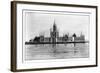 The Miniature Palace on Fiscal Island, Guanabara Bay, Brazil, 1895-null-Framed Giclee Print