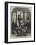 The Ministerial Crisis, a Sketch at the Great Western Railway Station, Paddington, Friday, 23 April-null-Framed Giclee Print